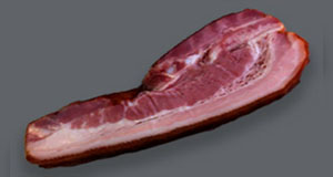 Füstölt főtt császárszalonna 